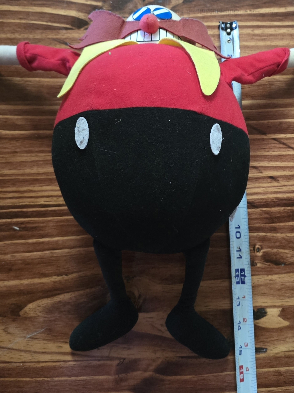 Sonic The Hedgehog Dr Robotnik Eggman Plush 14 Inches Tall